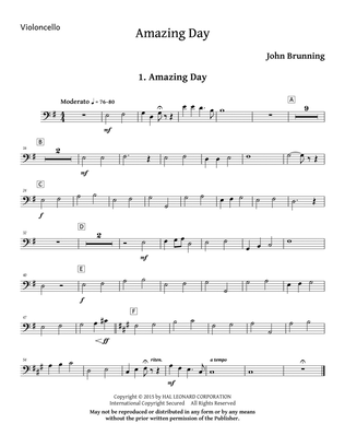 Book cover for Amazing Day - Cello