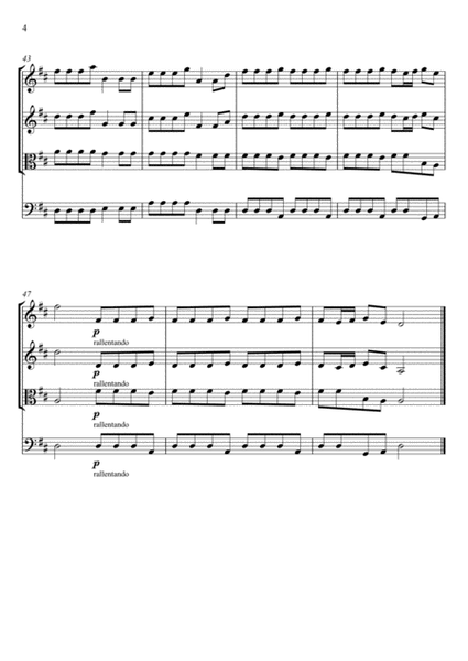 Autumn (Four Seasons) - String Quartet image number null