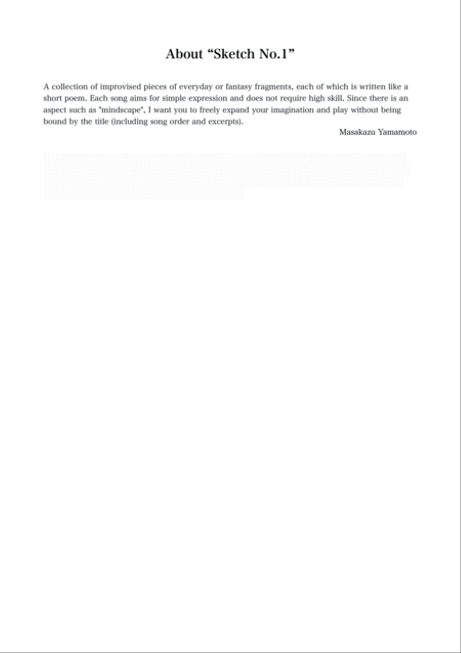 Sketches for piano No.1 (5 pieces) Piano Method scores gallery preview page 2