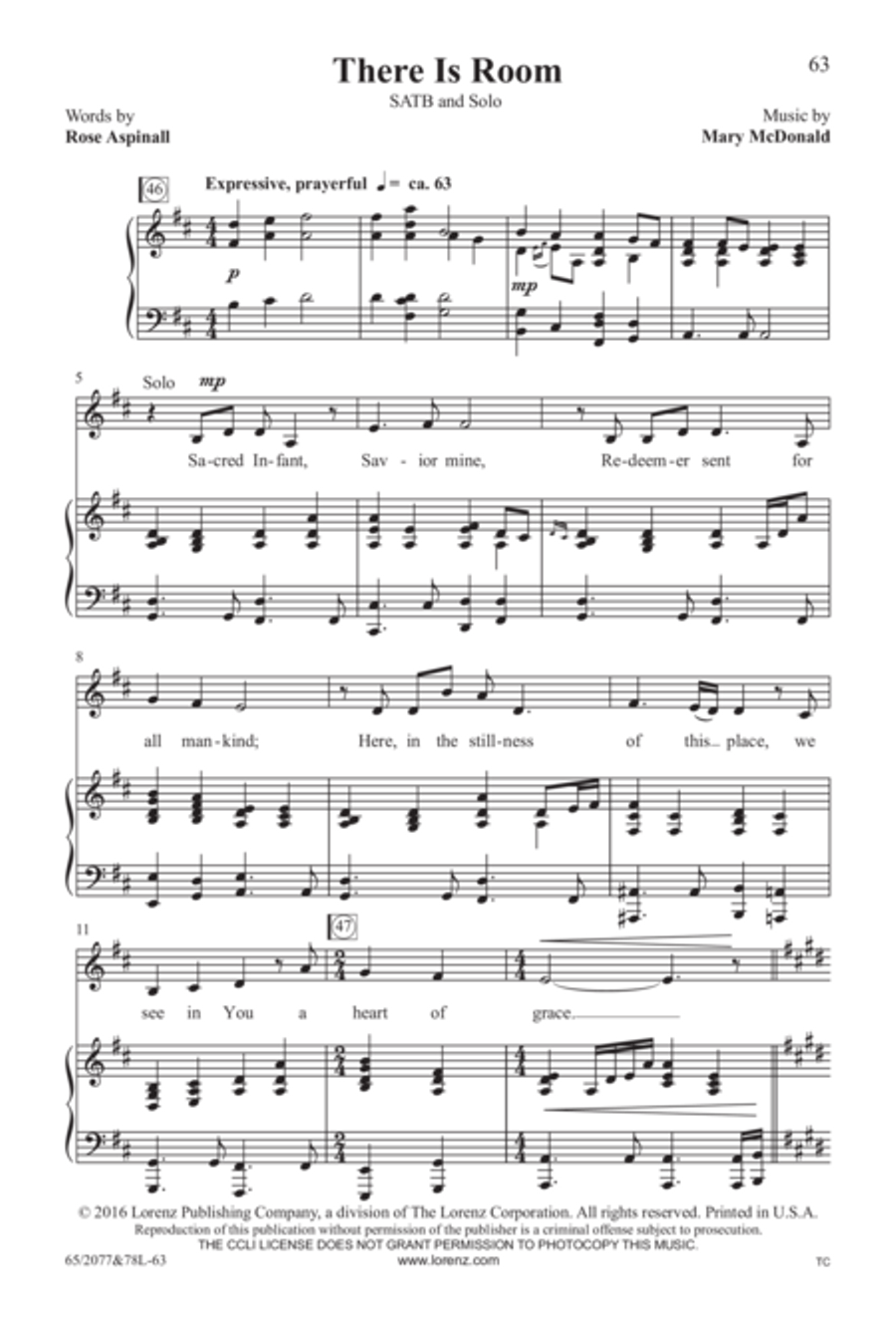 Jesus! - SATB Score with Performance CD 4-Part scores gallery preview page 23