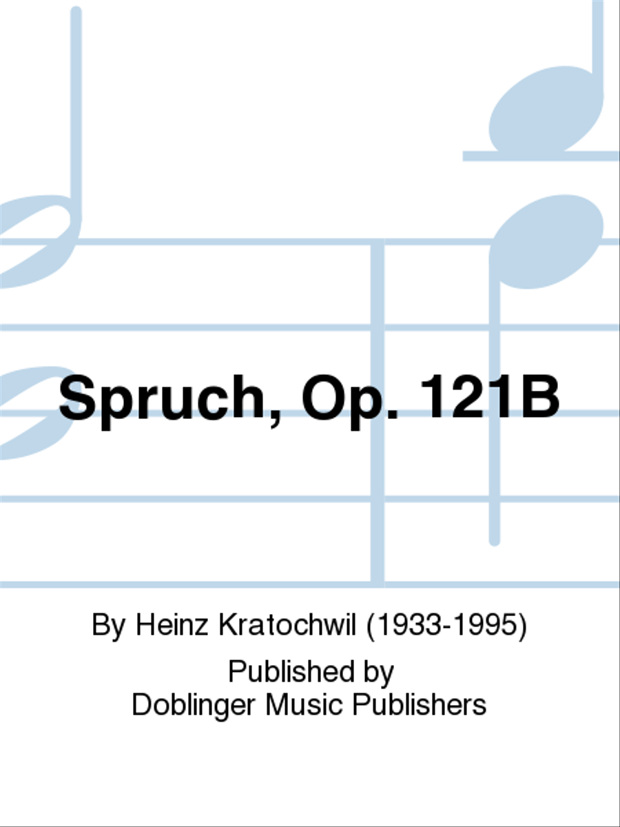 Spruch, op. 121b SSA scores gallery preview page 1