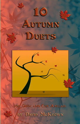 Book cover for 10 Autumn Duets for Oboe and Cor Anglais (or English Horn)