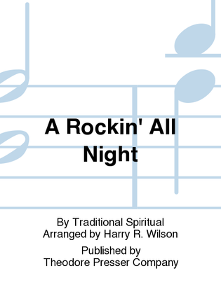 Book cover for A Rockin' All Night