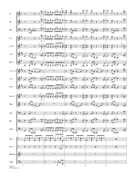Enter Sandman - Conductor Score (Full Score)