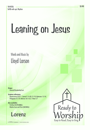 Leaning on Jesus