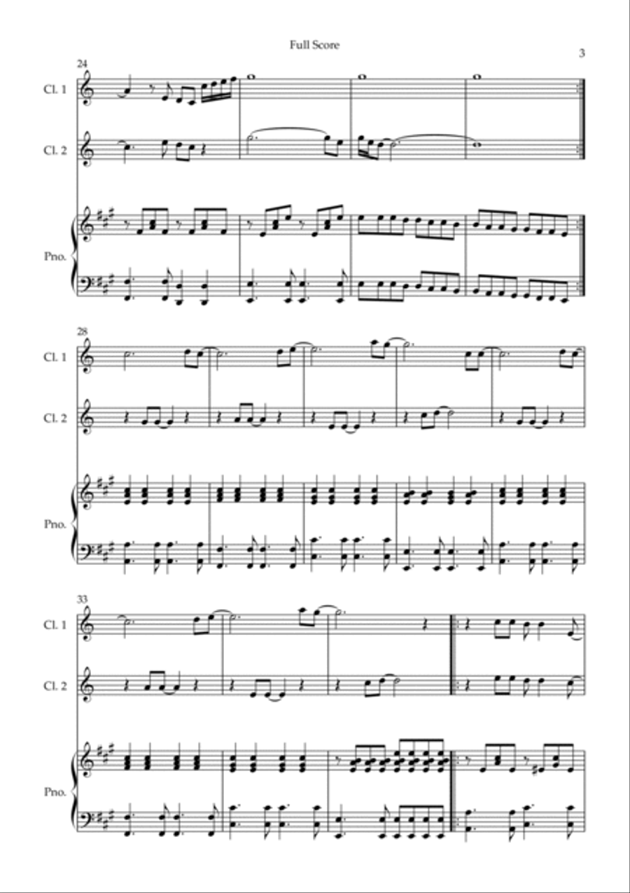 You Got It Woodwind Duet scores gallery preview page 3