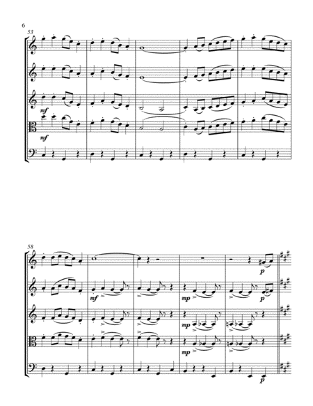 Sleigh Ride (String Quartet Score and Parts) image number null