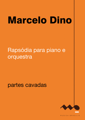Rapsodia para piano e orquestra (partes)
