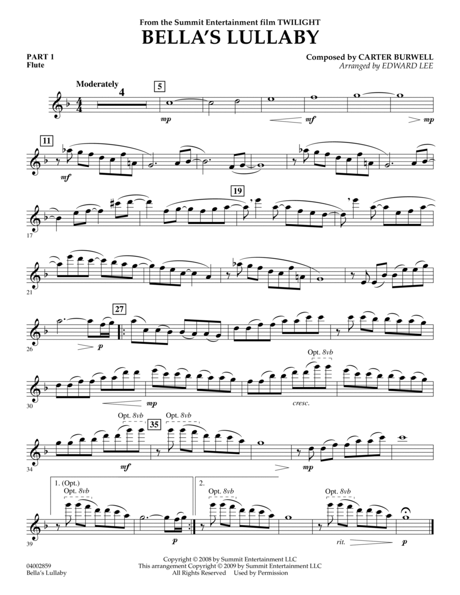 Bella's Lullaby (from 