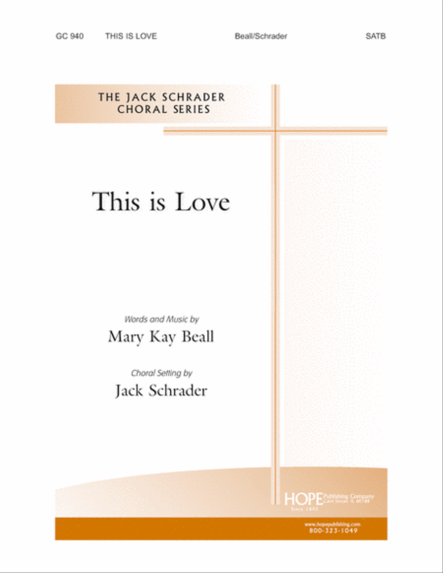 This Is Love Choir scores gallery preview page 1