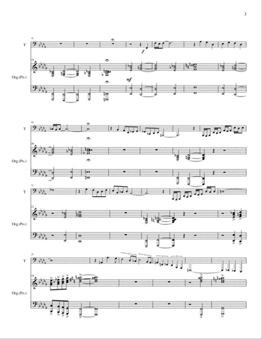 A Morning Fog Brass Duet scores gallery preview page 3