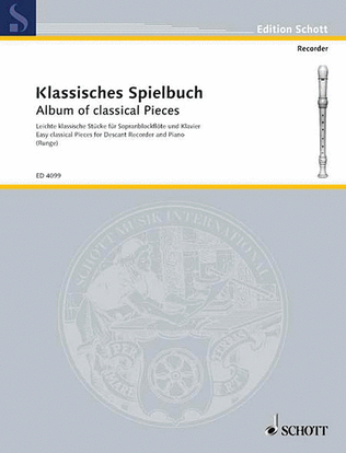 Book cover for Klassisches Spielbuch