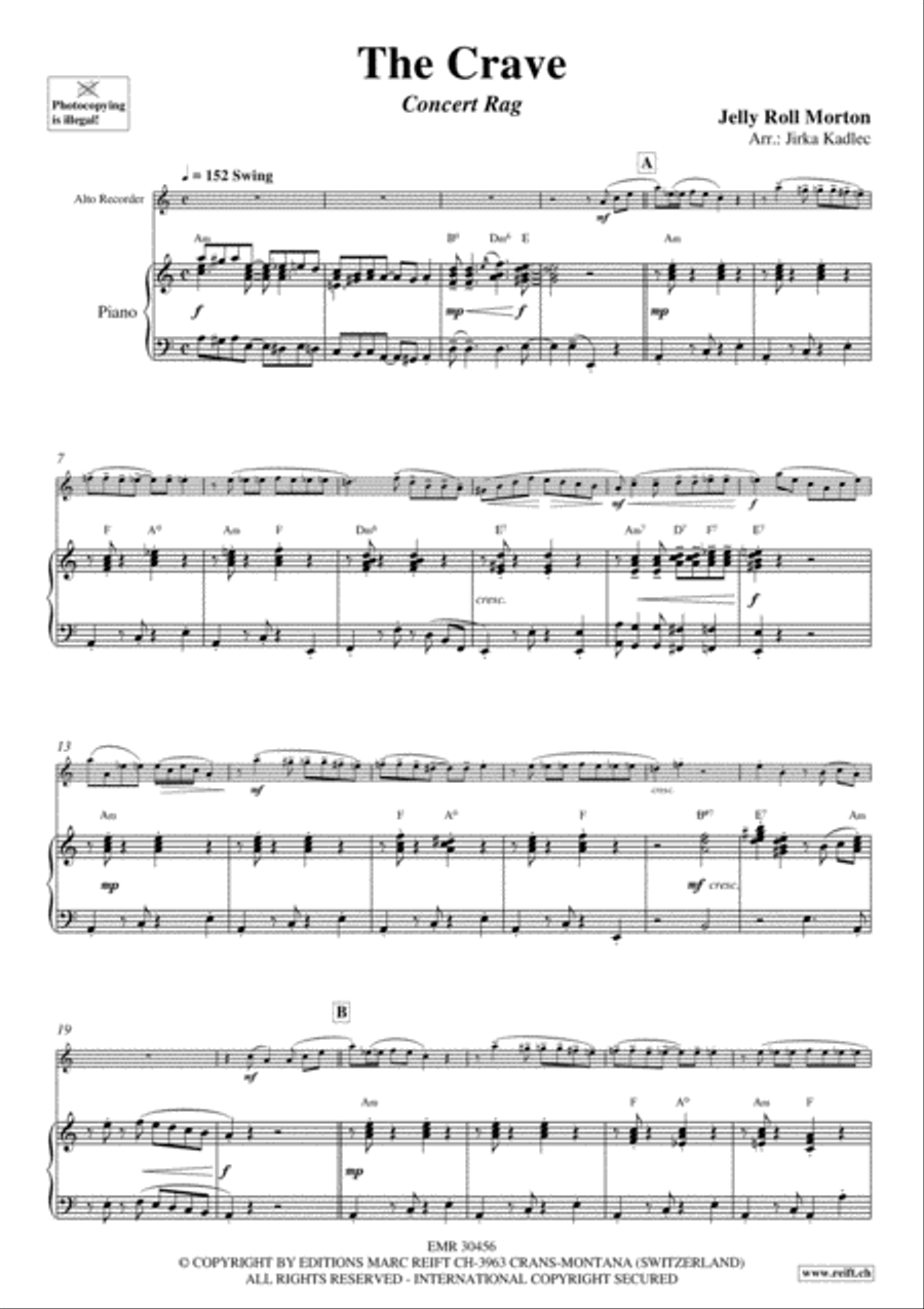 The Crave The Crave Alto Recorder scores gallery preview page 4