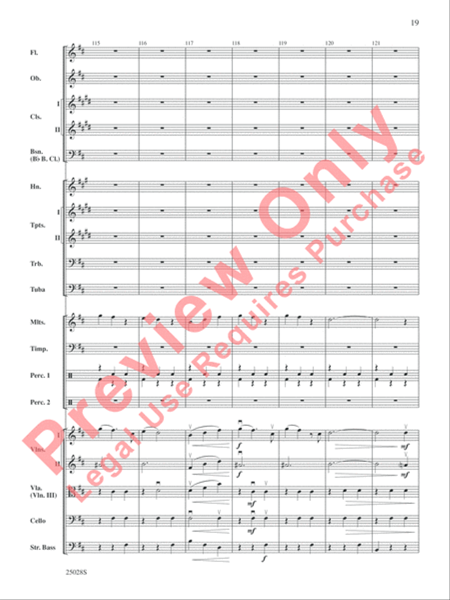 Harry Potter and the Goblet of Fire, Selections from Full Orchestra scores gallery preview page 20