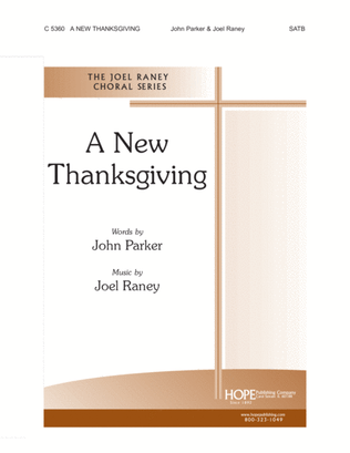 Book cover for A New Thanksgiving