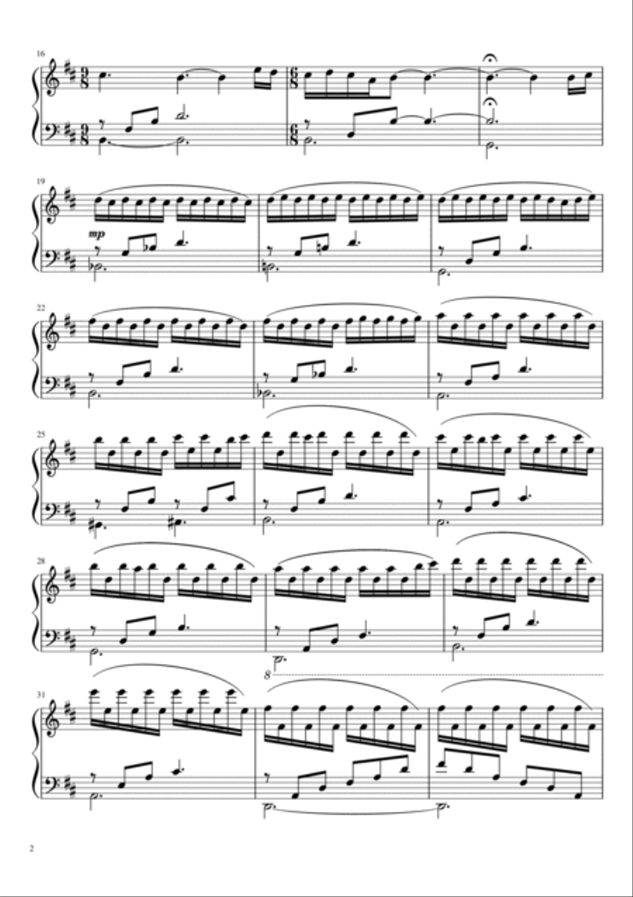 Love Is A Mystery Piano Solo scores gallery preview page 2