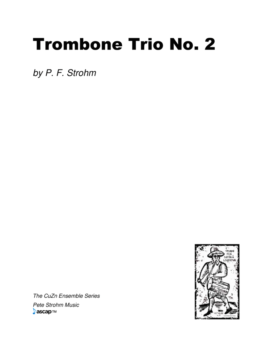 Trombone Trio No. 2 Brass Trio scores gallery preview page 1