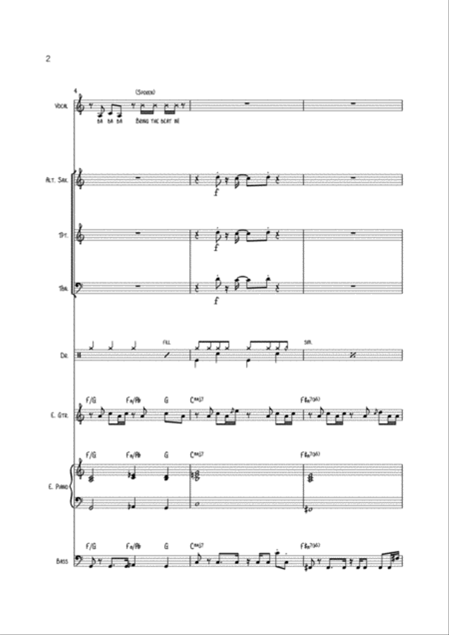 Love On Top Small Ensemble scores gallery preview page 2