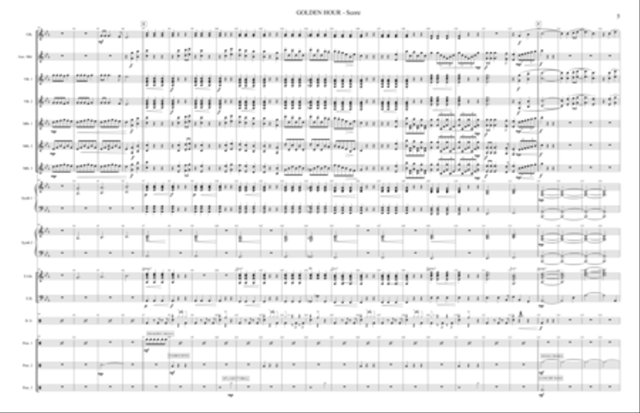 Golden Hour Golden Hour Glockenspiel scores gallery preview page 5