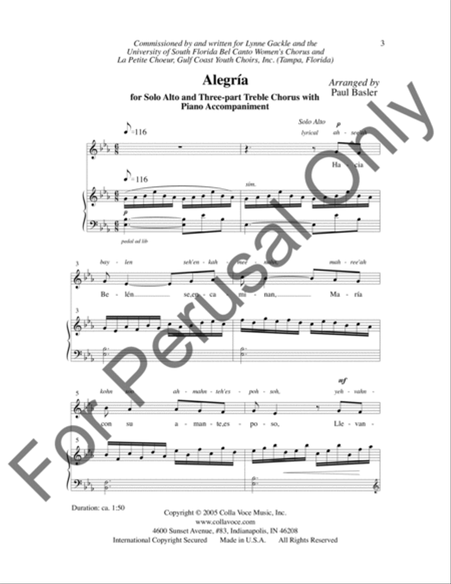 Alegria (Puerto Rican) Alegria (Puerto Rican) SSA scores gallery preview page 2
