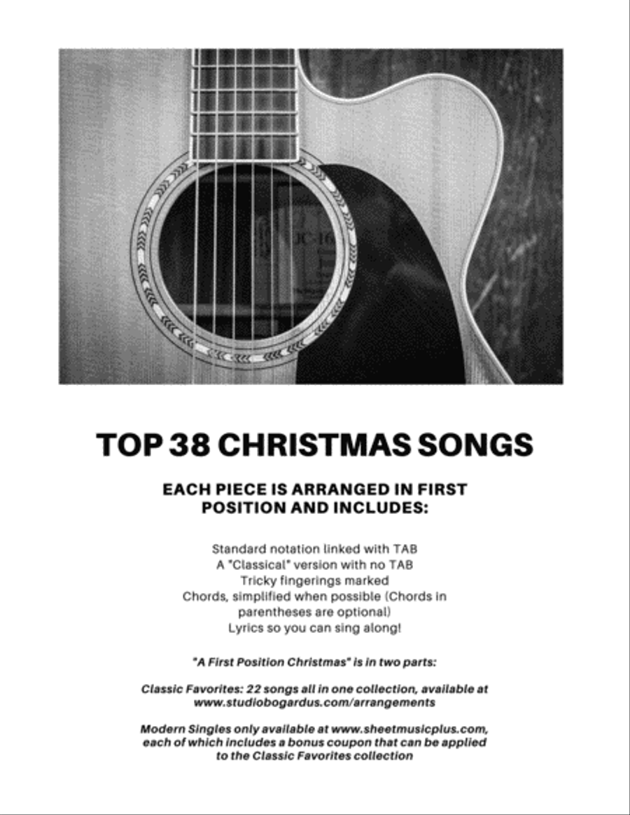 All I Want For Christmas Is My Two Front Teeth Guitar Tablature scores gallery preview page 2