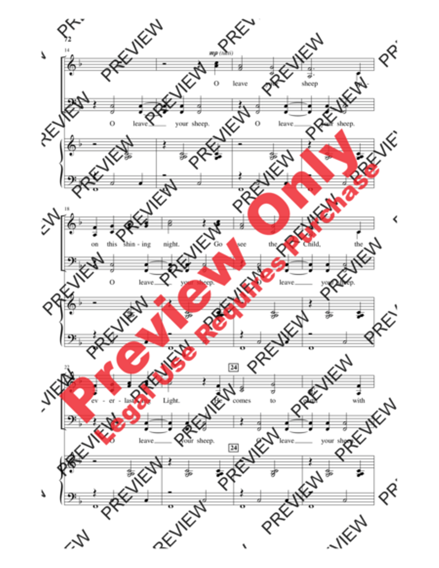 On This Shining Night On This Shining Night 4-Part scores gallery preview page 13
