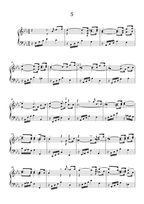 J.S.Bach:Three-Part Sinfonia No.5
