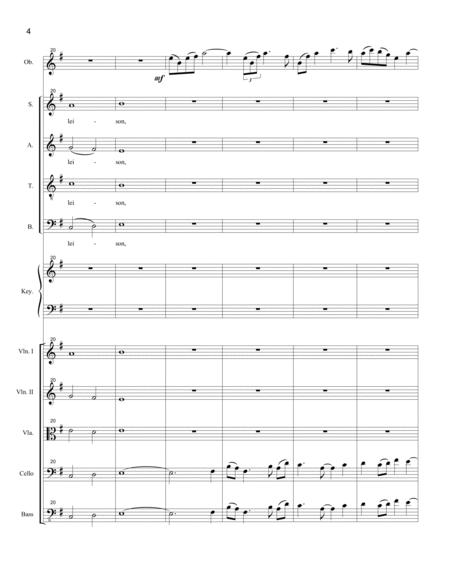 Missa Millennia in Honor of St. Francis - full score (SATB) image number null