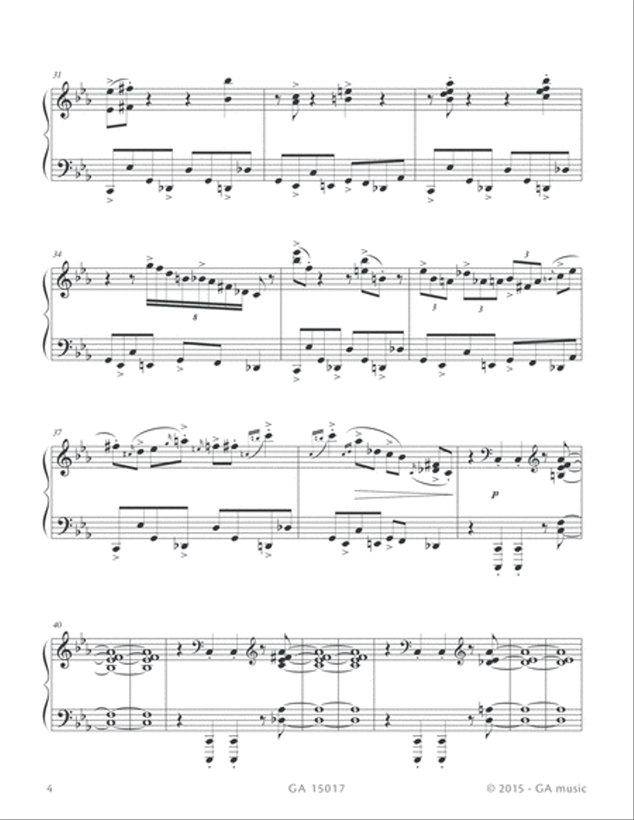 Eurotrotter Eurotrotter Piano Solo scores gallery preview page 6