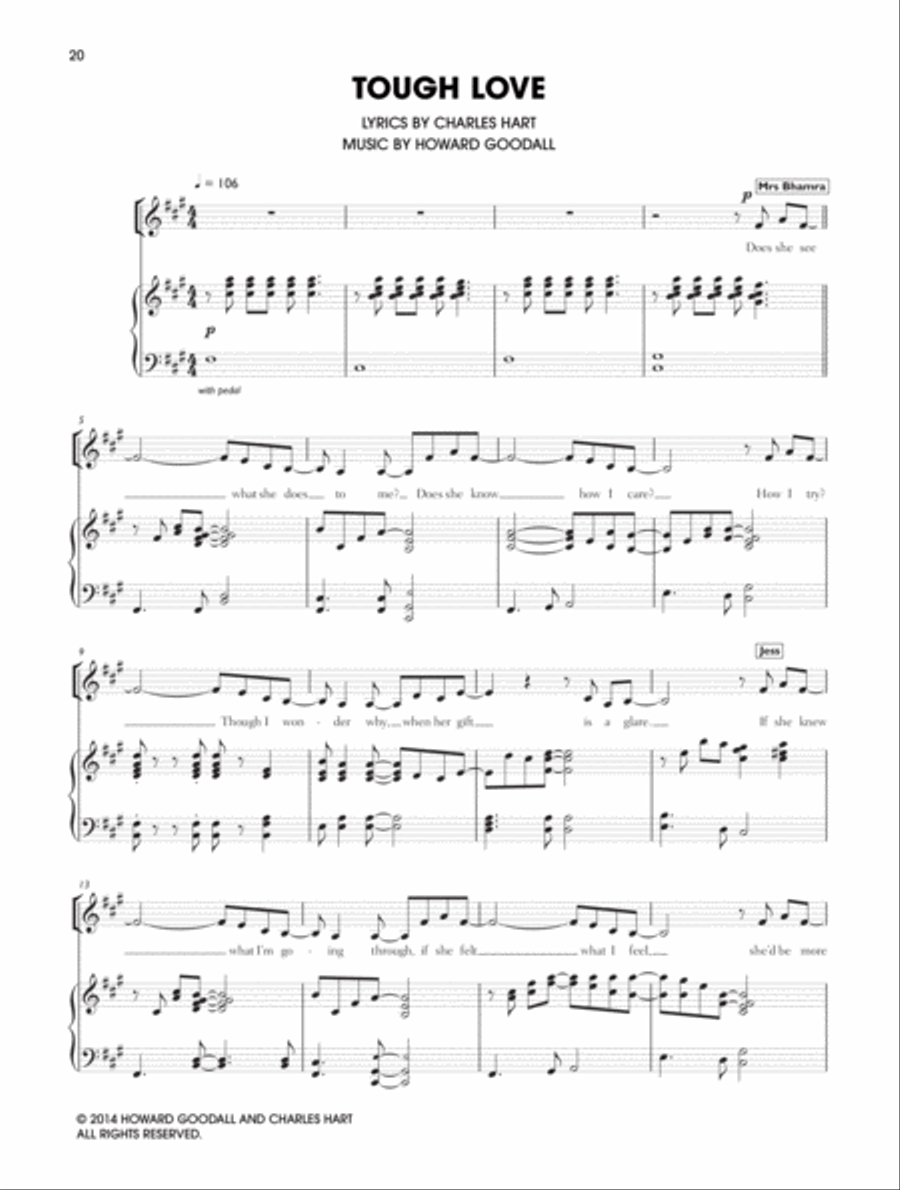 Bend It like Beckham -- The Musical (Vocal Selections) Voice scores gallery preview page 2