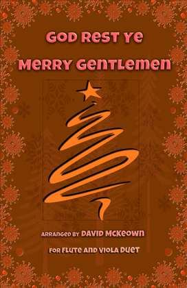 Book cover for God Rest Ye Merry Gentlemen, Jazz Style, for Flute and Viola Duet