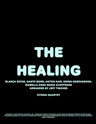 Book cover for The Healing