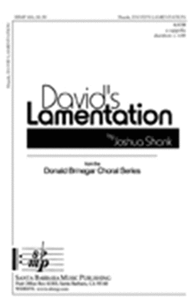 David's Lamentation - SATB Octavo image number null