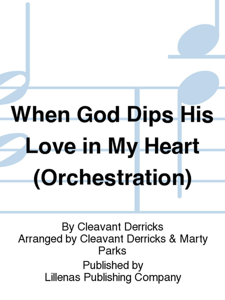 When God Dips His Love in My Heart (Orchestration) image number null