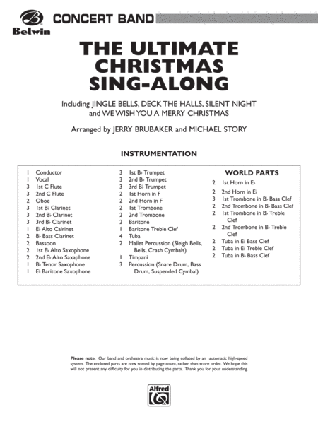 The Ultimate Christmas Sing-Along: Score