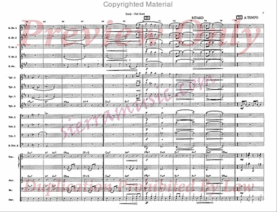 Emily Emily Big Band scores gallery preview page 8