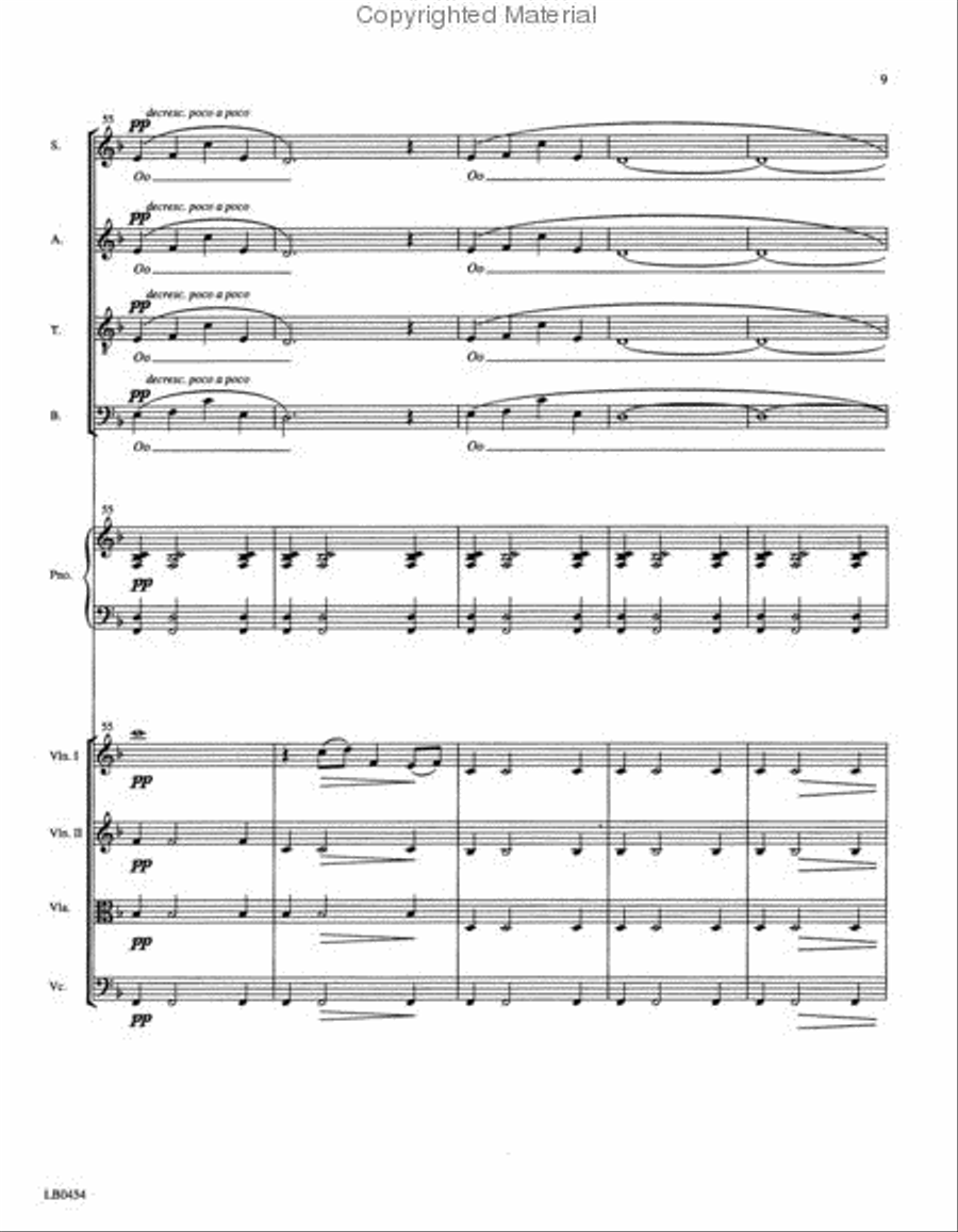 Kyrie Kyrie Choir scores gallery preview page 3