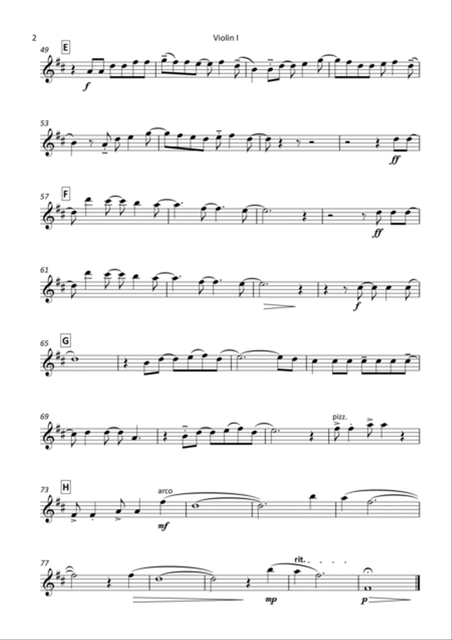 Cold Heart (pnau Remix) String Orchestra scores gallery preview page 6