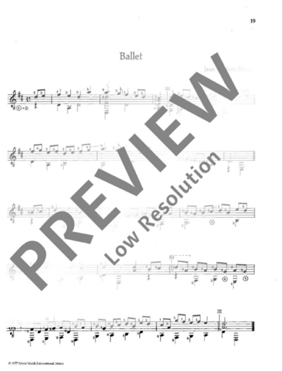 Musik der Renaissance Classical Guitar scores gallery preview page 20