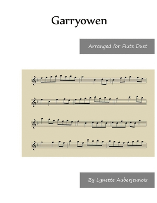 Book cover for Garryowen - Flute Duet
