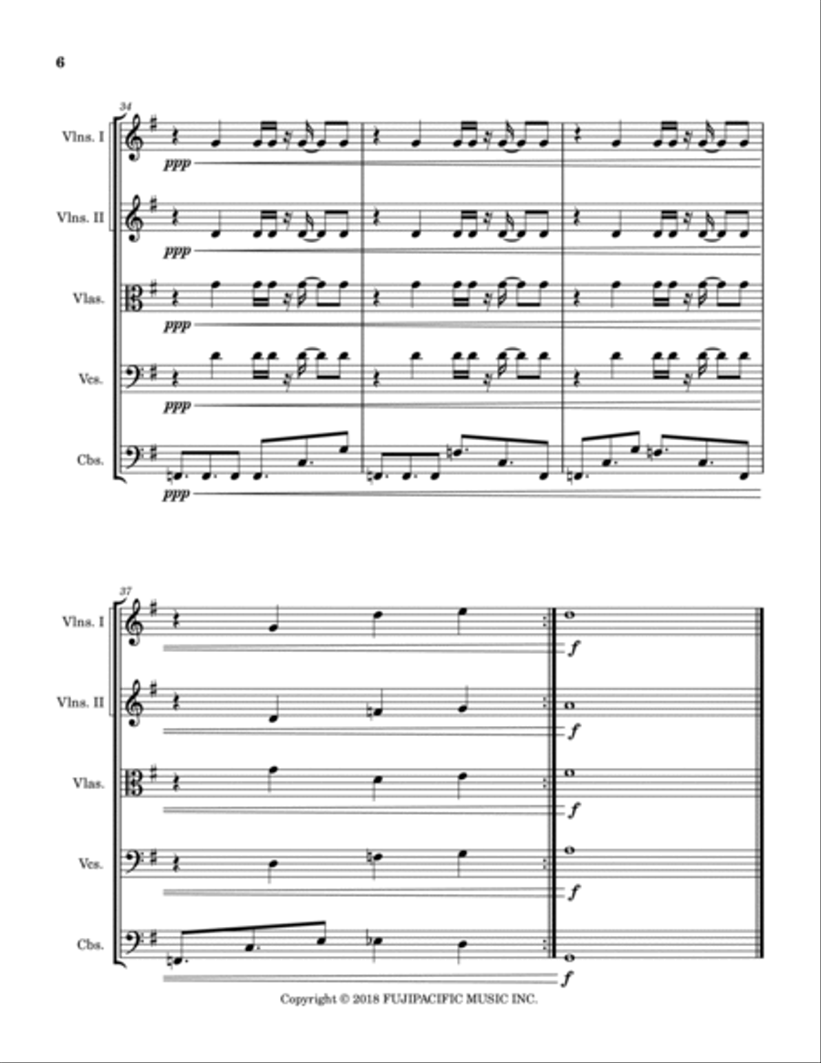 Fourside Fourside String Orchestra scores gallery preview page 6