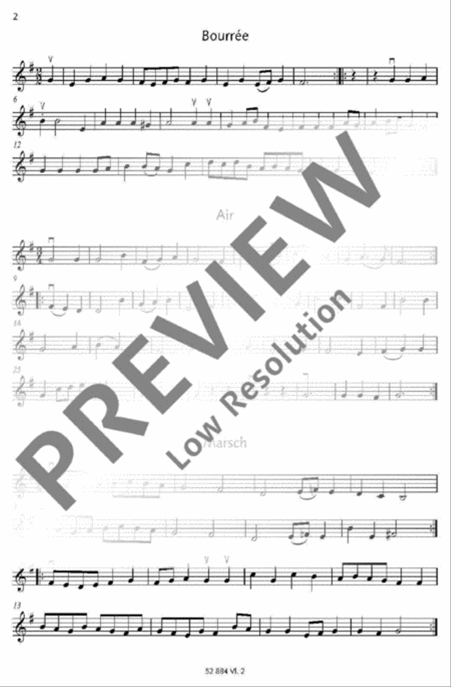 Suite G major Cello scores gallery preview page 13