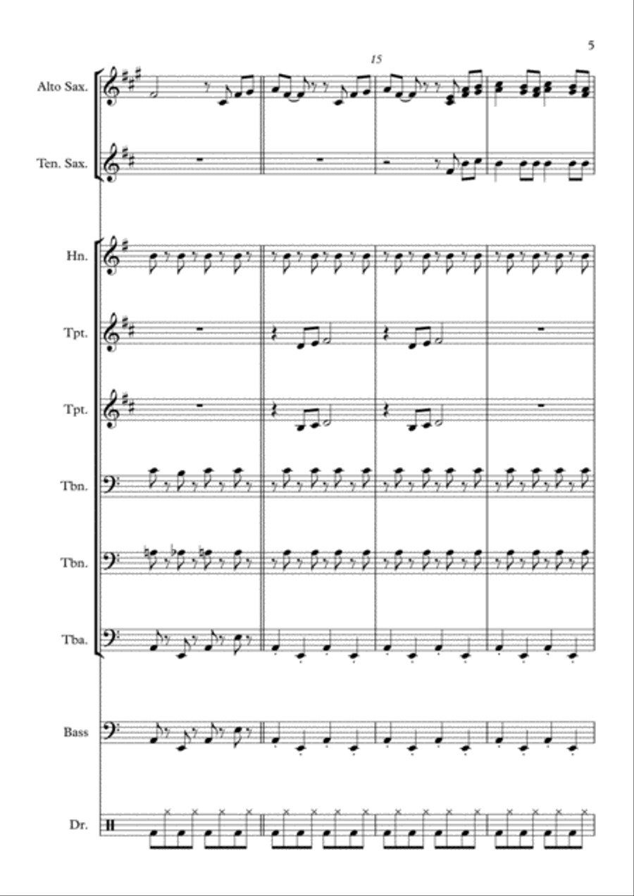 Bella Ciao A Cappella Choir scores gallery preview page 5