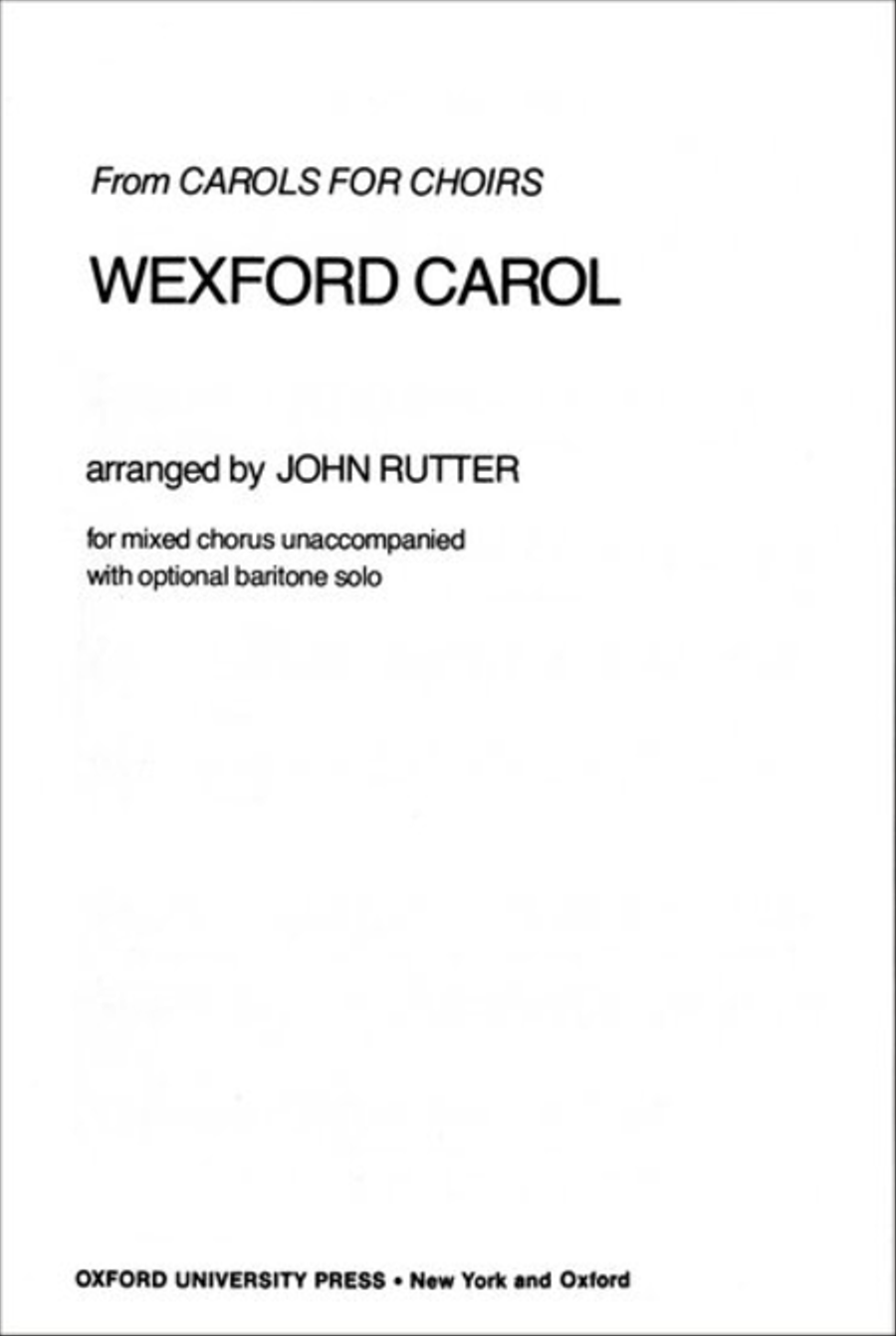 Wexford Carol Wexford Carol 4-Part scores gallery preview page 1