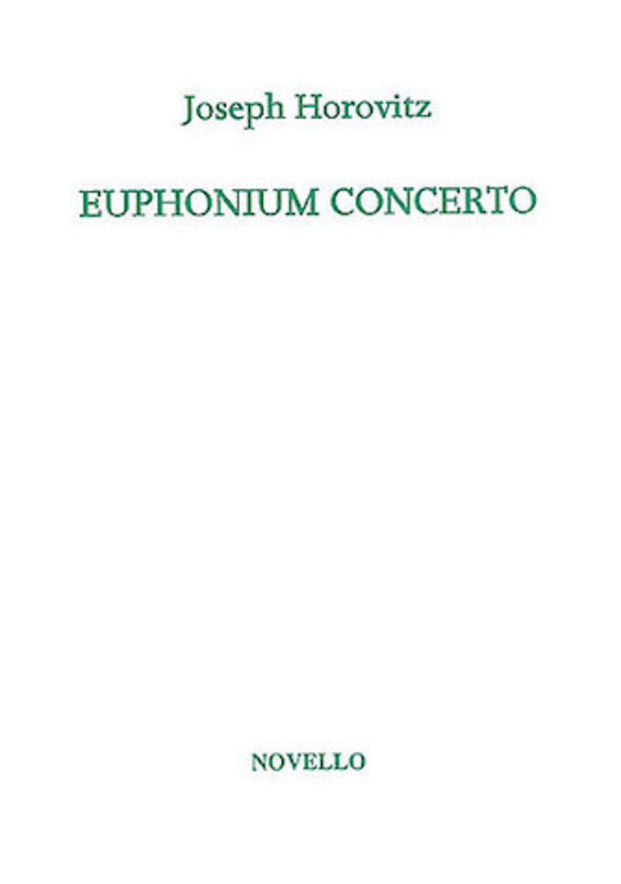 Joseph Horovitz: Euphonium Concerto (Euphonium/Piano)