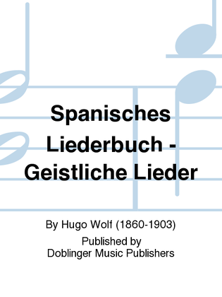 Spanisches Liederbuch - Geistliche Lieder