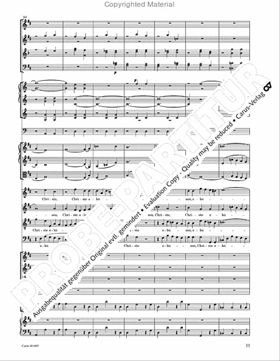 Missa solemnis Missa solemnis 4-Part scores gallery preview page 27