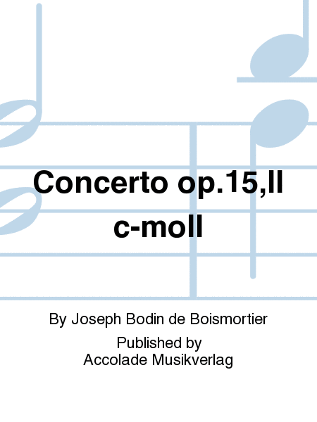 Concerto op.15,II c-moll