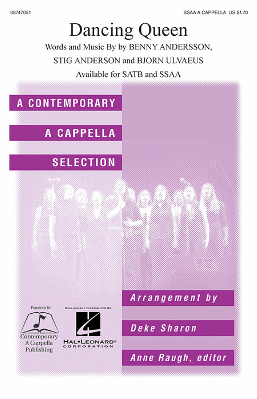Dancing Queen SSAA scores gallery preview page 1