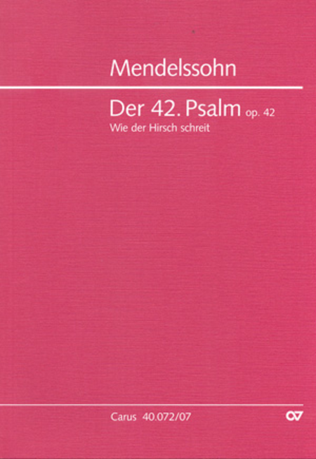 Der 42. Psalm (Psalm 42)